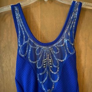 A’GACI Blue Dress